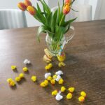 Anthea Turner Instagram - “HAPPY EASTER MY BUNNIES” 🐣 Feeling good Spring vibes today, helped along by 2 Hot Cross Buns for Breakfast! Had to be done ☺️ How are you ? 🫶🐣🫶