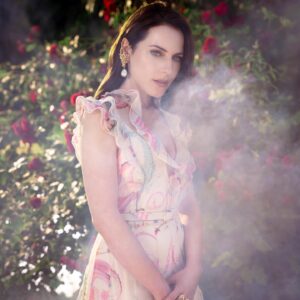 Antje Traue Instagram - They called me the wild rose but my name was Elisa day. „Once upon a time“ collection @maisoncommon 🎀 @riekecommon @koop.julia @corenpollok @rimoproducer photos by @florian.deventer