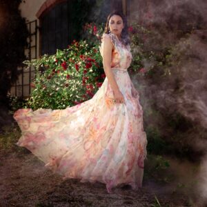 Antje Traue Instagram - They called me the wild rose but my name was Elisa day. „Once upon a time“ collection @maisoncommon 🎀 @riekecommon @koop.julia @corenpollok @rimoproducer photos by @florian.deventer