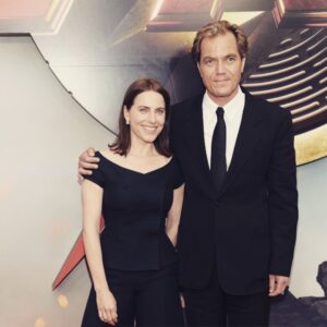 Antje Traue Instagram - It was a great reunion for Zod & Faora at the Flash Premiere in Los Angeles. Greatest Thank you to Dior ❤️ Styling @leenazimmermann  @dior #la #flash #dc #comic #universe #warnerbros