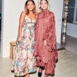 Antonia Thomas Instagram - Un Noël Zimmerman à Paris Thank you @zimmermann for the most beautiful evening. It was so special to celebrate the opening of Nicky and Simone’s new store in Paris. The most festive gorgeous evening. Wearing @zimmermann Makeup : @barriegmakeup Hair: @martyn.foss.calder Thank you lovely @ivanalostudio 🖤