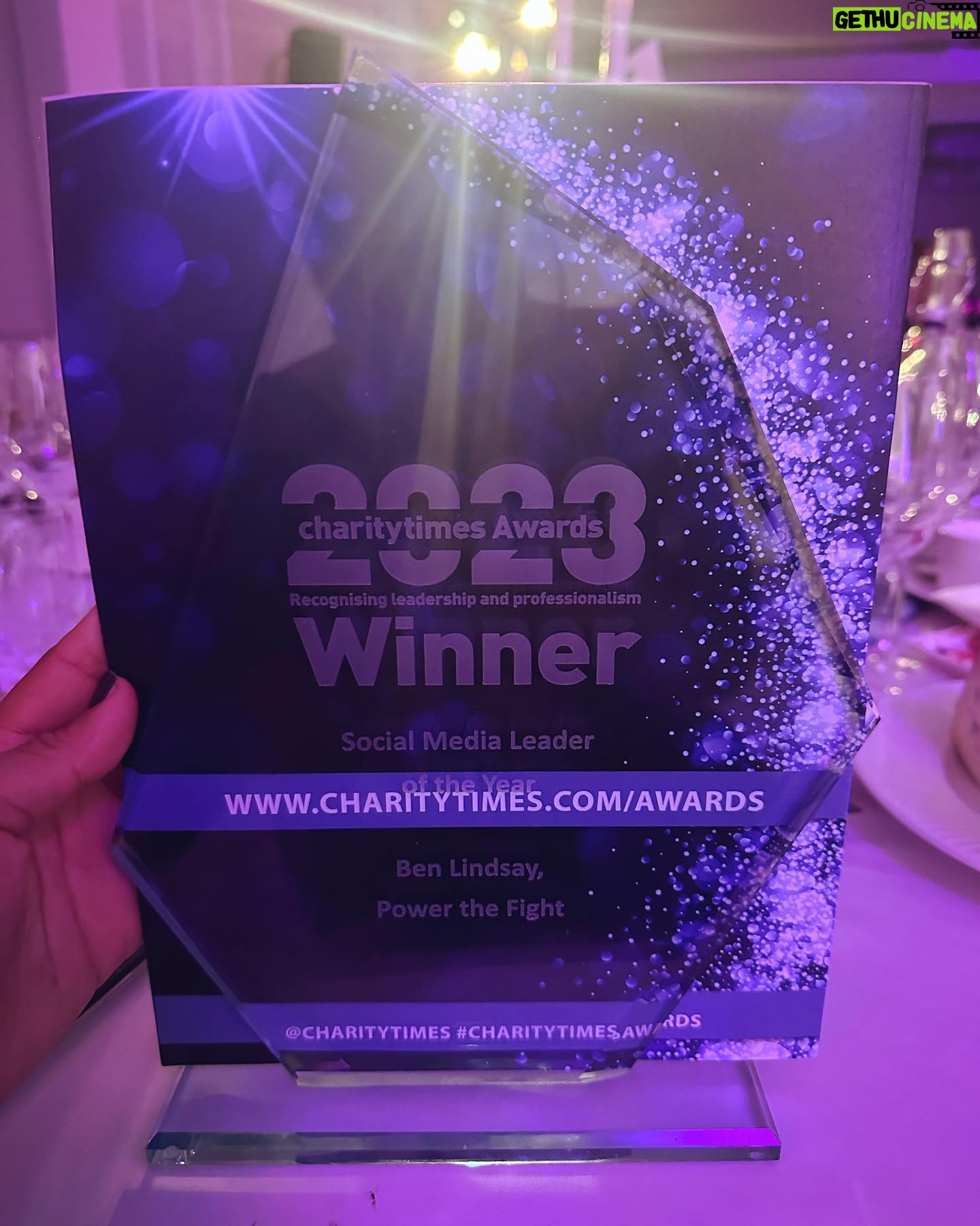 Antonia Thomas Instagram - Over the moon for @powerthefightuk for winning Charity of the Year and their leader @bcwlindsay for winning Social media leader of the year at the Charity times Awards. The work that this amazing charity does to empower and support communities struggling with violence affecting young people is incredible. I feel extremely proud to be an ambassador for them and the important work that they are doing. Onwards and upwards πͺπΎπ«π