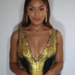 Antonia Thomas Instagram - Glam team appreciation post. I did NOT wake up like this. It really takes a village. Magicians all of you. Thank you! @hollyevawhite @eointhomashiggins @alishadobson @francescabrazzo @emhargreaves #bifa2022