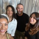Antonia Thomas Instagram - Glam team appreciation post. I did NOT wake up like this. It really takes a village. Magicians all of you. Thank you! @hollyevawhite @eointhomashiggins @alishadobson @francescabrazzo @emhargreaves #bifa2022