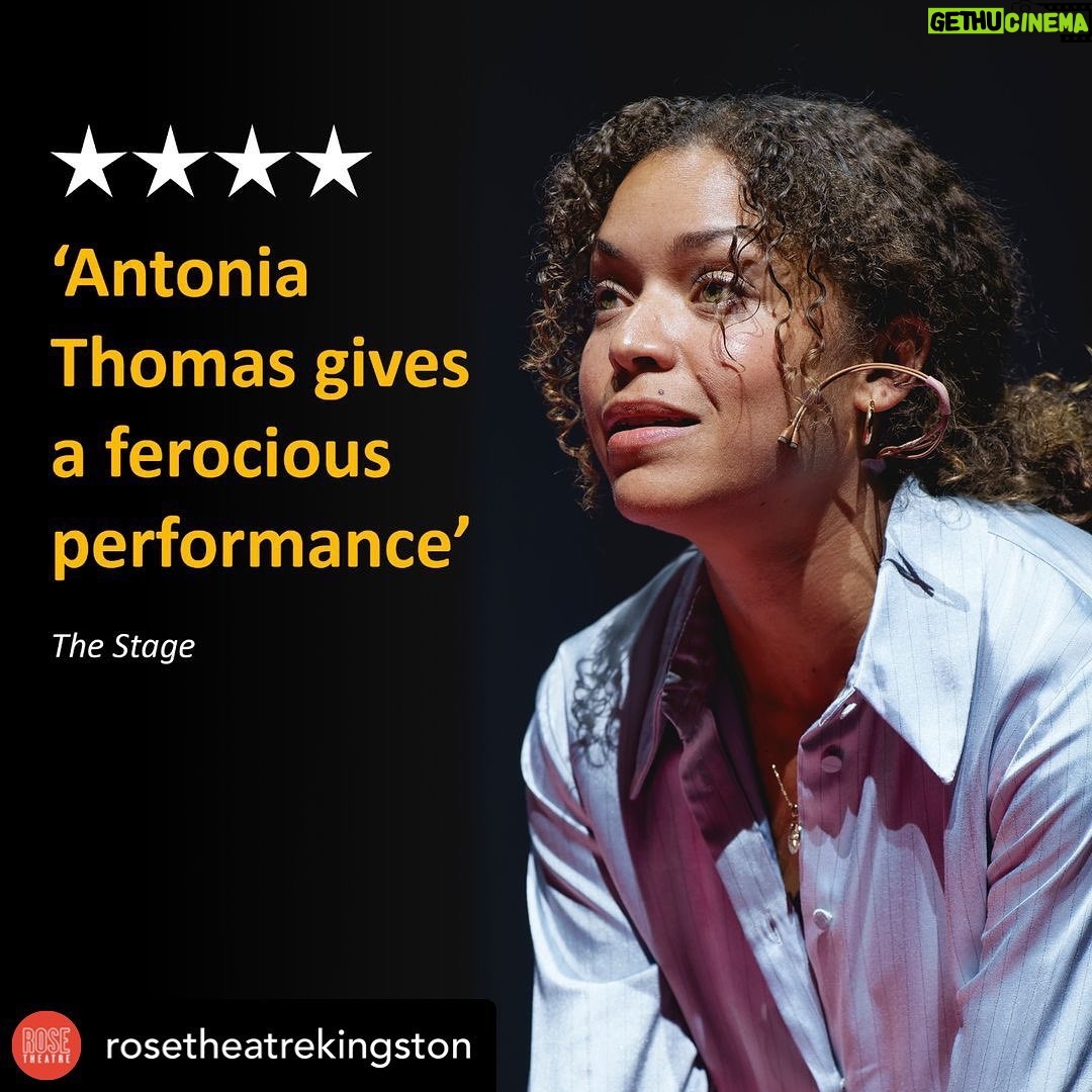 Antonia Thomas Instagram - 💚💚💚 I couldn’t be prouder to be part of @nina.segal incredible play, working alongside the most amazing cast and creative team. “Shooting Hedda Gabler” is on at the @rosetheatrekingston until October 21st. 💚💚💚