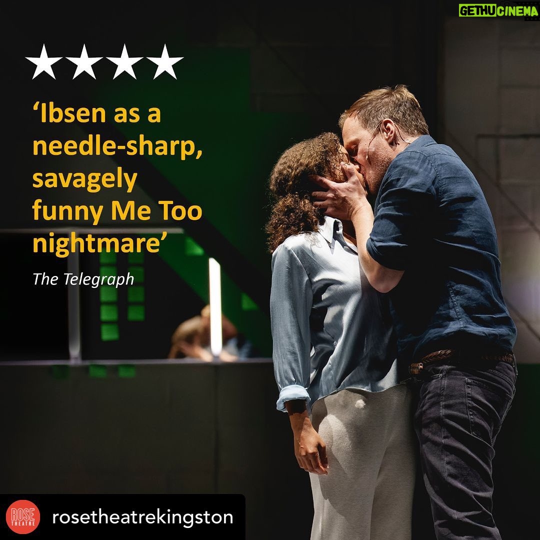 Antonia Thomas Instagram - 💚💚💚 I couldn’t be prouder to be part of @nina.segal incredible play, working alongside the most amazing cast and creative team. “Shooting Hedda Gabler” is on at the @rosetheatrekingston until October 21st. 💚💚💚