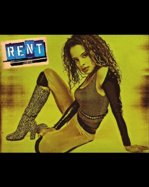 Antonique Smith Instagram - Tonight we celebrate 25 years of RENT!! 😍 This photo is me!! 👆🏾I had the honor of becoming the poster girl in 2003 and playing the incomparable Mimi Marquez on Broadway. Being in RENT was a life changing experience. I met some of my closest friends there and grew so much as an actor & singer!! What a training ground!!! 💪🏾 And a show about love....guess it impacted me in every way. 😊 Thank you Jonathan Larson for this masterpiece!! 🙏🏾🕊 The celebration tonight with the @nytw79 is gonna be so amazing. And probably emotional. 😩❤️❤️❤️❤️ #RENT #MeasureYourLifeInLove #SeasonsOfLove #RentOnBroadway