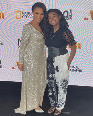 Antonique Smith Instagram - So much fun singing at the Genius: Aretha FYC event at the Rose Bowl Stadium last week!!!! 🥰 Thank you @disneytvstudios and @natgeogenius 🥰🥰 So honored to be a part of your masterpiece honoring the Queen!! ❤️ 
Thank you to my glam squad!!! 
@engiestyle @macduggal 👗
@seanharrismakeup 💄
@themajorlook_productions 💇🏾‍♀️

If you haven't seen me as Barbara Franklin in Genius: Aretha, check out episodes 4, 5 and 6 on @Hulu.
#GeniusAretha