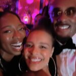 Antonique Smith Instagram - Fun weekend celebrating so many things!!! Celebrated us 💪🏾 at the NAACP Image Awards Saturday and hopped around Friday to celebrate the birthdays of my bros @producertommy and @davebrownusa and celebrated the 2 Image Awards nominations that my @hiphopcaucus family got!!!!! Felt good to be outside!! 🥰💃🏽 Which dress did you like?