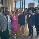 Antonique Smith Instagram - Fun weekend celebrating so many things!!! Celebrated us 💪🏾 at the NAACP Image Awards Saturday and hopped around Friday to celebrate the birthdays of my bros @producertommy and @davebrownusa and celebrated the 2 Image Awards nominations that my @hiphopcaucus family got!!!!! Felt good to be outside!! 🥰💃🏽 Which dress did you like?