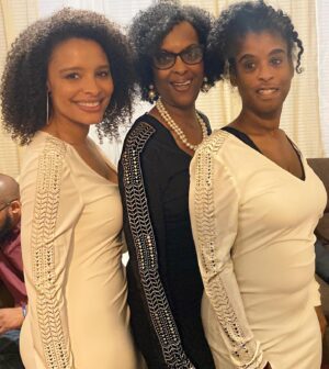 Antonique Smith Instagram - We said goodbye to my grandma, Dobie Smith, on Friday. 😭💔 It was a beautiful service for a special lady!! Her nickname was "Shine". ✨ And she shined so bright that the amazing mayor of East Orange announced at the funeral that the street she lived on (Hollywood Ave.) will be named after her!!!! 🙌🏾 She loved unconditionally and somehow made everyone feel like they were her favorite...she made everyone feel special!! ❤️ She had 10 kids and a million grands, great grands etc. Lol My dad was her 8th kid. Me, my mom and sis wore matching dresses cause grandma always wanted the family to look sharp! 🥰
 I will miss her so much. My new angel in heaven, reunited with grandpa. #RIP Shine. 😭😭😭🙏🏾❤️