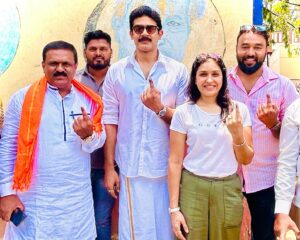 Anu Prabhakar Instagram - Voting is not just a right, it’s a privilege and a responsibility to shape the future we want to see.

#voting #bjp #india #democracy #modi