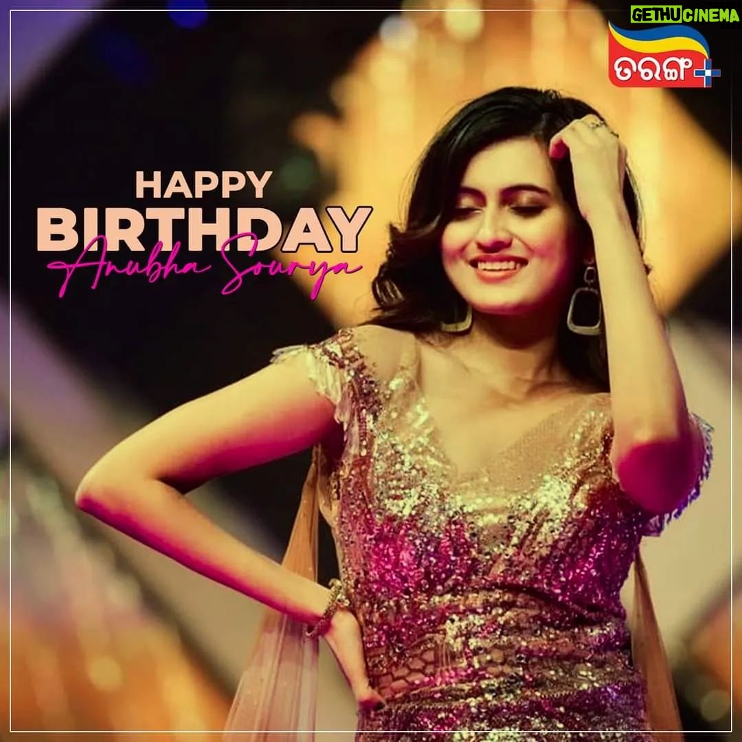 Anubha Sourya Sarangi Instagram - Your acting is a masterpiece of art. May your special day bring you huge joy and true happiness. Happy Birthday to the most graceful actress of Ollywood industry Anubha Sourya❤️Tarang Plus sends you love and warmth on your special day. #AnubhaSourya | #OllywoodActress | #Wishes | #HappyBirthday | #BirthdayWishes | #GoodWishes | #TarangPlus