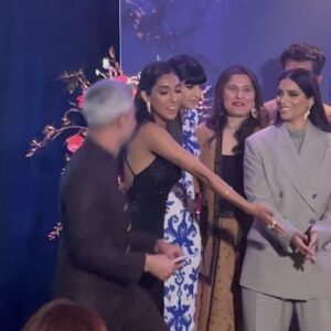 Anuja Joshi Instagram - What an incredible evening celebrating South Asians at the Oscars! Thank you to our hosts and all the people who worked to put this enriching event together. We’re out here, and we’re just getting started 🧿💪🏽🎞️🎥⭐️
