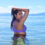Anuja Joshi Instagram - Glacier water was freezing but we do things for the vibes around here ✨