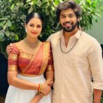 Anusha Hegde Instagram - #AlaparaKelappurom with @anushahegde__official 🤍 “Vinayagar Chathurthi” Special Show Tomo at 8am only on @suntv 💯💥 Don’t miss it ! Styling : @oshinanil @varshonit 💯 #happyganeshchaturthi #happyvinayagarchathurthi #vinayagarchathurthi #anandharaagam #aswathchandrasekar #vjaswath #anusha #anushaprathap #suntv #specialshow