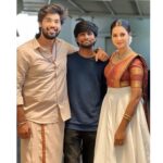 Anusha Hegde Instagram - Some relationships are very special in life..it gives us unconditional love, care ,understanding and support. Always happy to b with them⭐️⭐️⭐️⭐️⭐️⭐️ Chellakutties❤️ Outfit: @oshinanil @varshonit