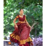 Anusha Hegde Instagram - ⭐️⭐️⭐️⭐️⭐️⭐️ Designed by: @oshinanil Saree: @lakshmiboutique2021 Pc: @photo_people_studio Jewellery: @new_ideas_fashions