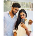 Anusha Hegde Instagram - Partner in crime 😜 ⭐️⭐️⭐️⭐️⭐️⭐️ @ashwin_ptu21 #mybrother ❤️