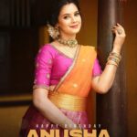 Anusha Hegde Instagram – Wishing a very happy birthday to our very own ‘Adhiradi Nayagi’ Eswari @anushahegde__official 😍!