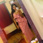 Anusha Viswanathan Instagram - Christmas Eve. 🩷 . . . #love #laughter #wonder #christmas #christmaseve #dress #fashion #winter #warmth #december #aesthetics #ootn #dancethenightaway #hope #mirrorselfie #festive #instablogger #fashionblogger #kolkata