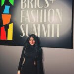 Anusha Viswanathan Instagram - What a wonderful experience, grateful for every moment.🩵 #BRICS #Fashionsummit #Bricsfashionsummit #moscow #traveller #wanderlust #love #lbd #fashionblogger #indian #aesthetics #mood #winterwonderland #november #happy #hopeful #grateful #cold #red #traveller #travelblogger