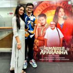 Anusha Viswanathan Instagram - Back on screen again! Our next film together - 'হেমন্তের অপরাহ্ন' 🎬 Directed by @ashokeviswanathan 💛 After an overwhelming response at the #KolkataInternationalFilmFestival 2023, finally the film is ready for its theatrical release in June! Stay Tuned! 🎥💚 Picture from the poster launch today!📸❤️ Presented by @itsonlyamitagarwal @adarshtelemedia @anusha1902 #anushaviswanathan #ashokevishwanathan #hemanteraparanha #bengalicinema #incinemassoon #RwitobrotoMukherjee