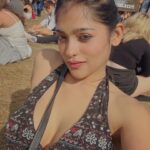 Anusha Viswanathan Instagram - Reading Festival Dump! 🩵💜💙 We got the clouds, the wind, the rain and the sun! What a day full of good vibes, music and magic. My feet were dead by the end of it but this festival was a bucket-list tick for sure! 💗 Thank you @ananyamusib for the best company. ☀️💕 . . . #readingfestival #musicfestival #musiclover #travel #love #fashion #festivalfashion #happy #bucketlistadventures #mood #wanderlust #black #nosering #billieeilish #hotmilk #tomodell #imaginedragons #travelblogger #lifestyleblogger #moodblogger