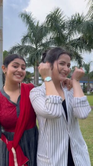 Anushka Goswami Instagram - হলে হলে সাজনা 😉🌧️🤣

শুধু মাত্র মনোরঞ্জন এর জন্য🙏🏻
#gantchhora 

#dyuti #boni #kunal #funnyreels
