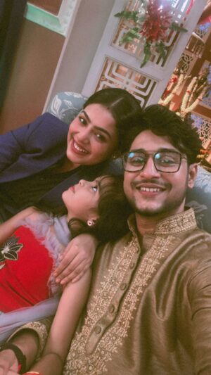 Anushka Goswami Instagram - Because it’s kunni’s anniversary ❤️#riazlaskar #anushkagoswami #gantchhora #anniversary #love