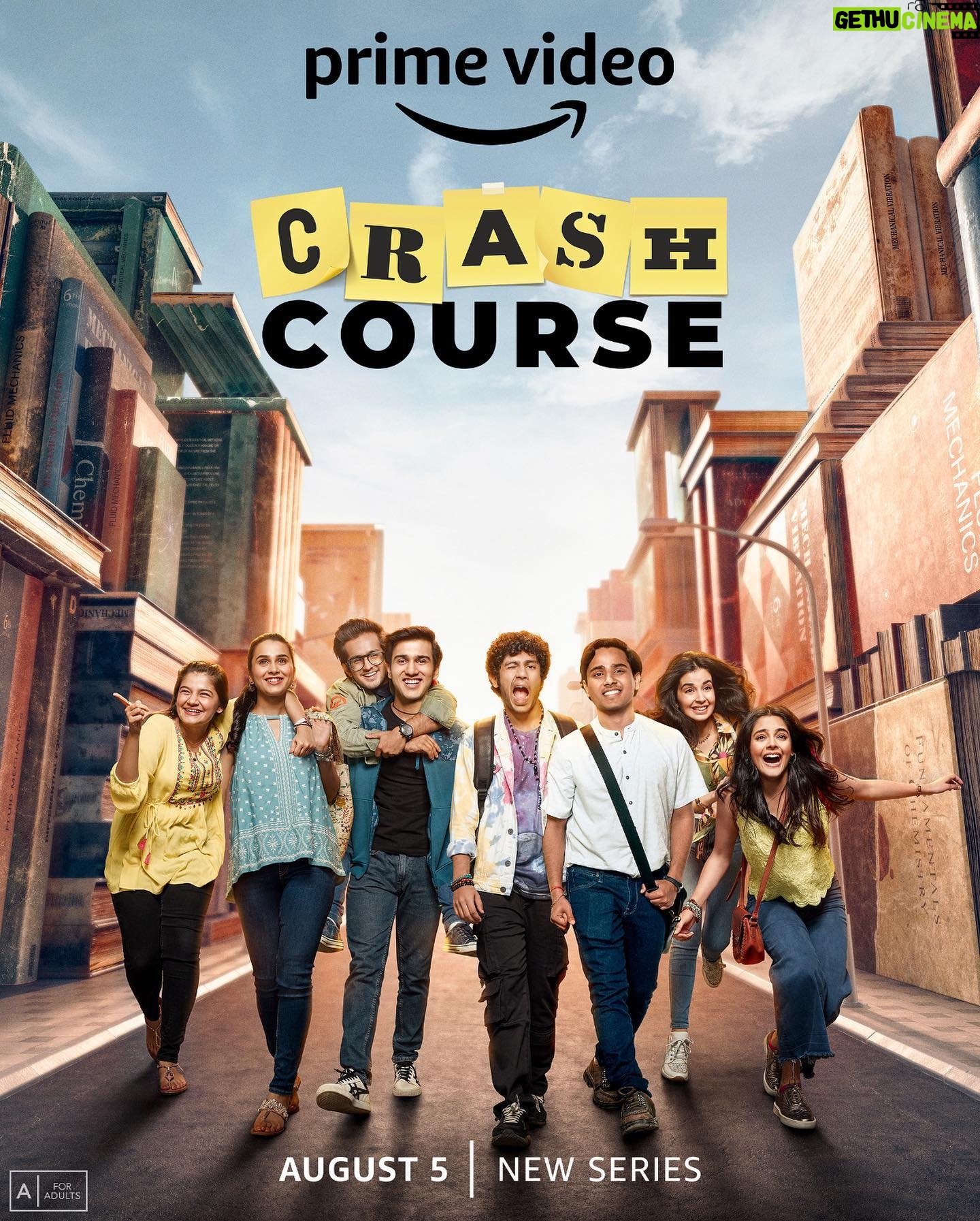 Anvesha Vij Instagram - Weβre attending a crash course in a few days. Joining us? π¨βπ #CrashCourseOnPrime, new series Aug 5! @primevideoin @owlet.films @mohit_solanki_1_ @hridhuharoon @reel_anushka @riddhikumar_ @bhavesh_roxx @aryan01s @hetalgada19 @anveshavij