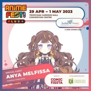 Anya Melfissa Instagram - Hi, guys! Catch me in @comic_fiesta's Anime Fest  that's gonna happen next week, at April 29th~May 1st!🥳 EXCITED TO MEET EVERYONE👀✨

#holoID #hololiveMeet #animefestplus