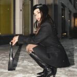 Anzhelika Kashirina Instagram - Цвет настроения чёрный as usual 🖤 А ваш какой? #shoes @ekonikastyle