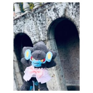 Aoi Yuki Instagram - 春めいた椿山荘にて☘ ̖́-
アフタヌーンティーをした後にお庭にもお邪魔して
ぬい撮りしてきました。霧の演出が凄かったです。

 #ポケ活  #ぬい活  #ぬい撮り  #ポケモン
 #レントラー  #ユキメノコ  #嫁1