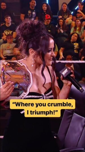 Aoife Cusack Instagram - Tensions are running high before #VengeanceDay! #WWENXT