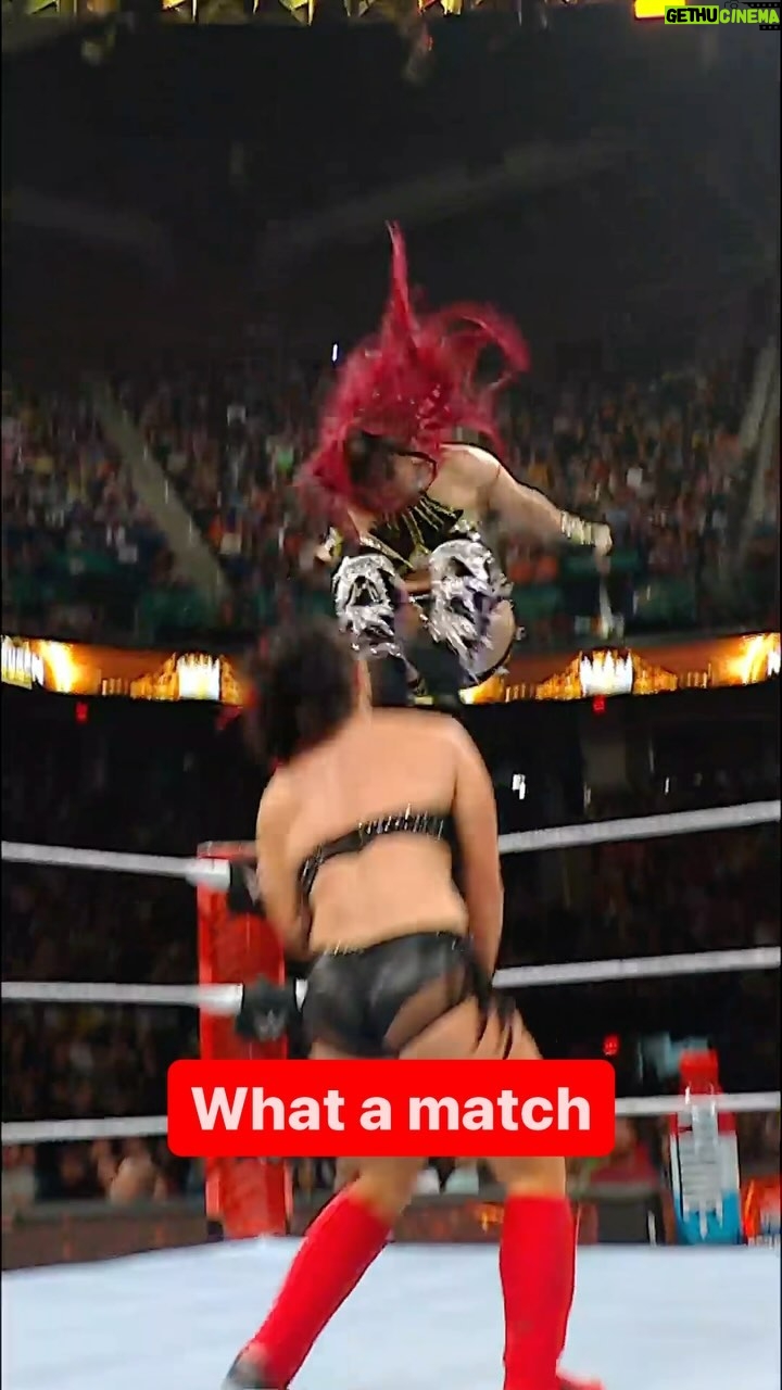 Aoife Cusack - 29.7K Likes - @real_valkyria and @iyo_sky gave us a #QueenOfTheRing Match to remember šš