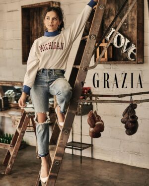 Aparna Brielle Instagram - photographed by @isergiogarcia for @grazia mag 🖤 link in bio