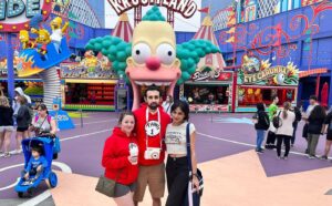 Aparna Brielle Instagram - thank you @unistudios we had such a blast! 🍄👑