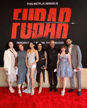 Aparna Brielle Instagram - happy fubar day 💥 all episodes streaming NOW on @netflix!