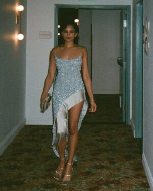 Aparna Brielle Instagram - last night for the premiere of fubar💥 on @netflix may 25!