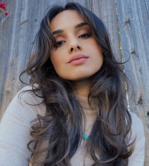 Aparna Brielle Instagram - new year new me #bangs