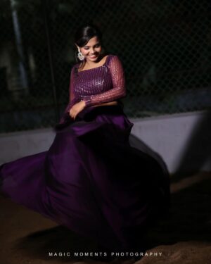 Aparna Narayanan Instagram - Gig diaries :) Got to dress up for a beautiful event in Coimbatore 😍

Dress - @_gina_couture 
Makeup & hair - @blushwithanki 
Photo & edit - @magicmomentsphotography.in 

#gigdiaries #gig #gigscenes #musician #performer #singer #vijaytelevision #vijaytv #supersinger9 #supersinger #ss9 #aparnanarayanan #happy #thursday #ootd #liveperformance #singersofinstagram