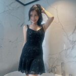 Apple Chan Instagram - TGIF! Last photo of me in long hair ☺️