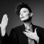 April Bowlby Instagram - “I don’t know where I’m going from here, but I promise it won’t be boring” #bowie Thank you 👏🏻to these incredible artists who helped recreate Bowie adoreation⚡️💜 📸 @adamhendershott 🧥 @iamsaraacevedo 💄 @theadorable1 💇🏼‍♀️ @ontheedge_beauty #bowiewednesday #dreamy