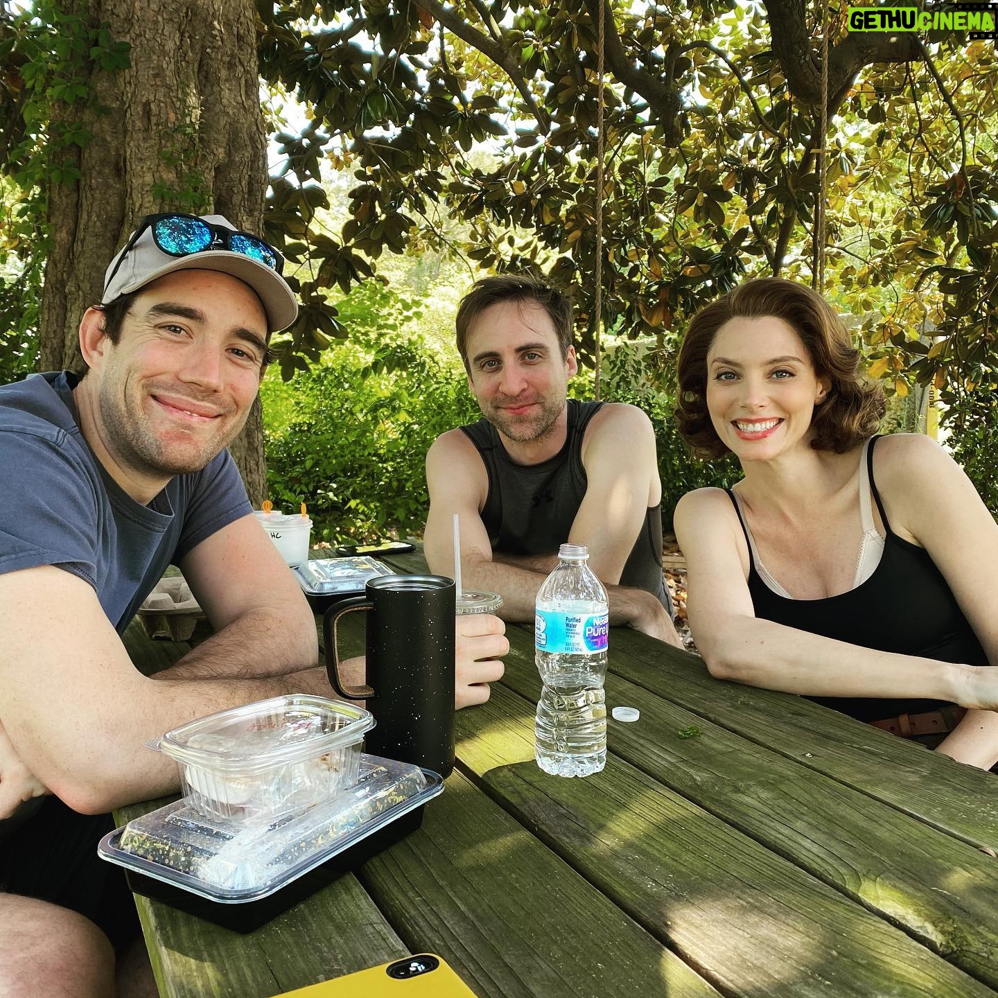 April Bowlby - 14.7K Likes - Under the giant magnolia tree. Scenes in between the scenes.