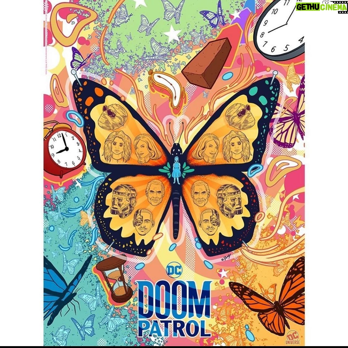 April Bowlby Instagram - Season 2 of Doom Patrol begins tomorrow! So grateful to work with such incredible people. @hbomax @thedcuniverse