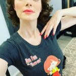 April Bowlby Instagram - Ahh lovely Rita. Thank you @awesomemandy42 for your incredible creation! #RitaFarr 🍸 👠 #doompatrol #elastiwoman #lovelyrita #elastigirl #shemadethis 😊