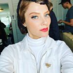 April Bowlby Instagram - Beekeeping is very serious work. New Doom Patrol today!! @hbomax @thedcuniverse 🐝❤️#mybees