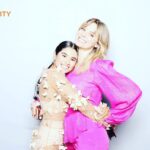 April Bowlby Instagram - Me lady @dianexguerrero Thank you for my #DavidBowie moment @jaimeleemajor