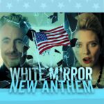 April Bowlby Instagram - New national anthem? No problem. I got this. Ok “we” got this. @matthewcookeofficial But mainly me. ;) #whitemirror